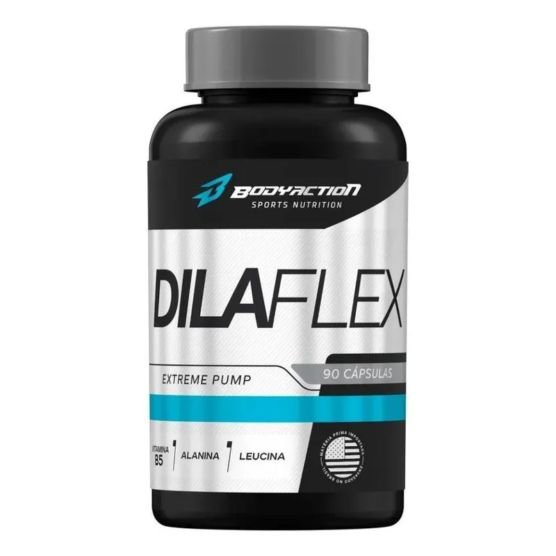 Suplemento Em Cápsulas Dilaflex 90 Cápsulas Bodyaction Sabor