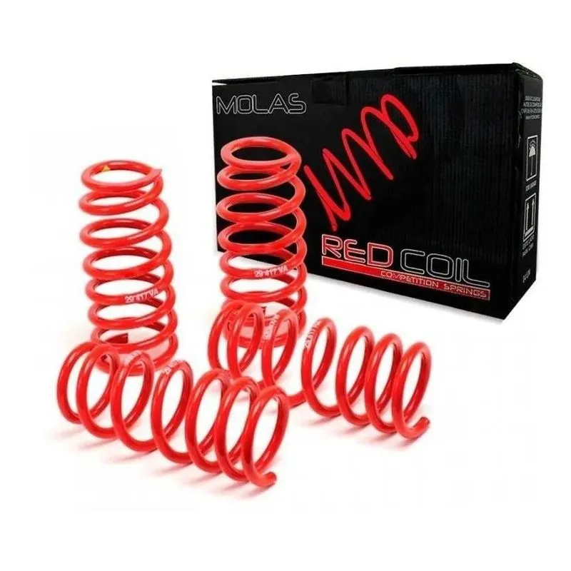 3x Molas Esportivas Red Coil Gol G1 G2 G3 G4 G5 G6 G7 - Gasn