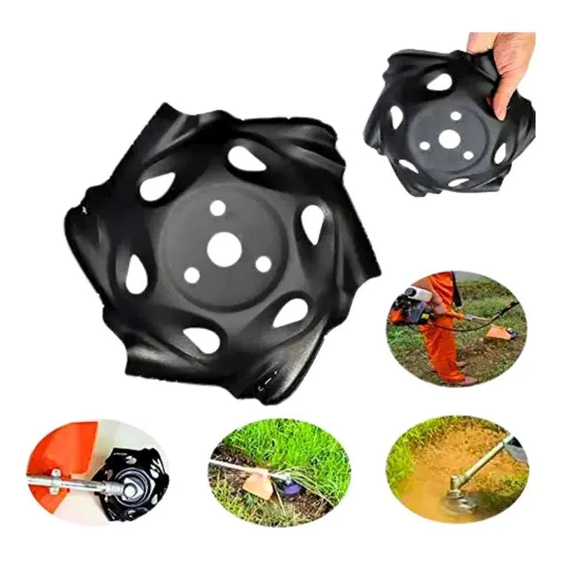 10x Disco De Roçadeira Enxada Rotativa Universal Para Capin