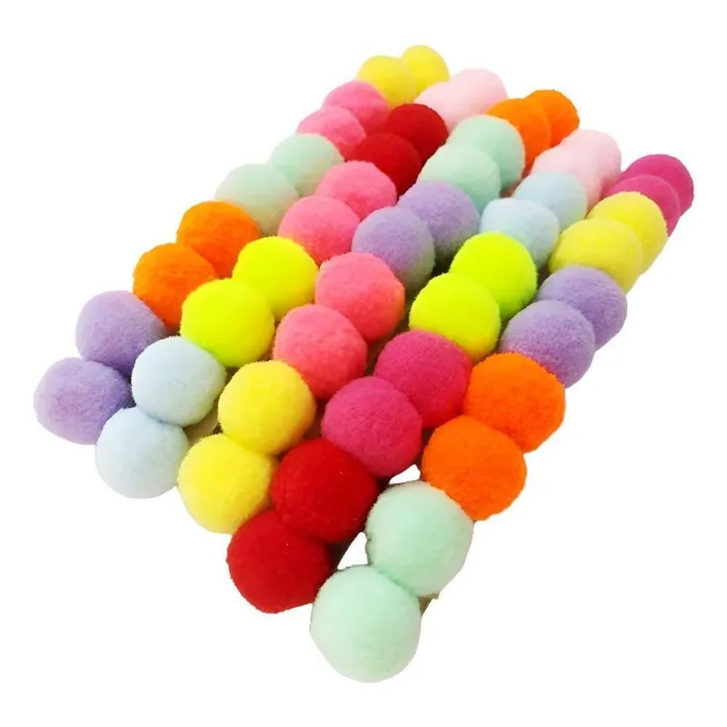 Lacinho Pet Pompom Penteado Banho E Tosa Laço 30 Und. Variad