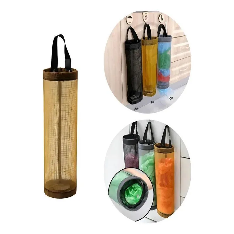 Dispenser Porta Sacola Puxa Saco Sacolinha De Nylon Amigold