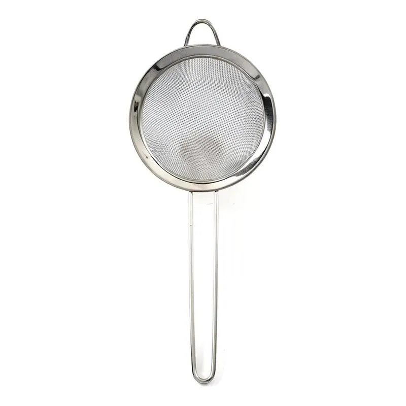 Peneira Para Dupla Coagem De Aço Inox Pequena Ideal Barman