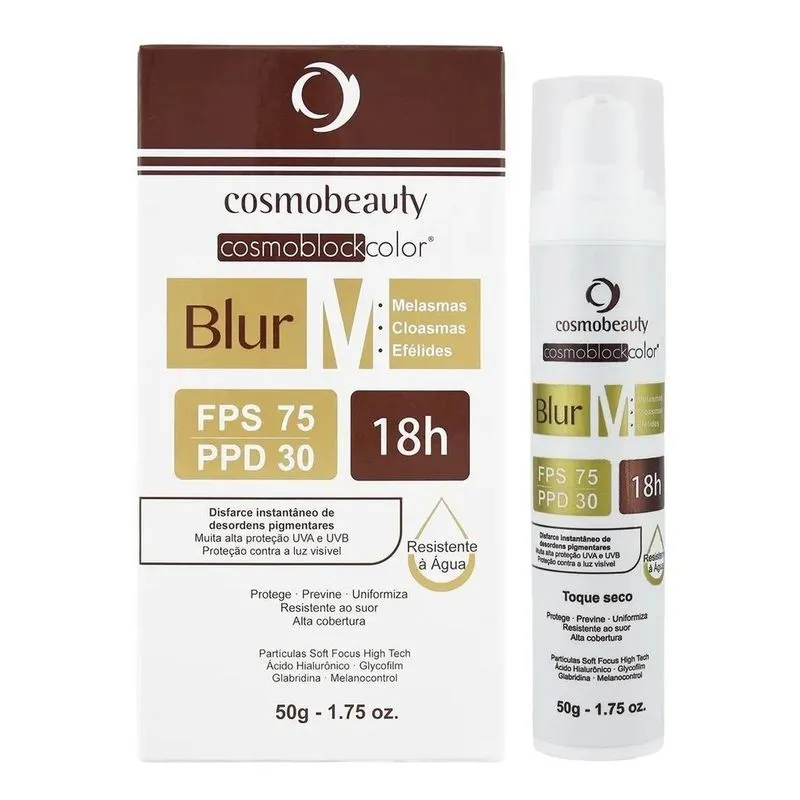 10x Blur M Fps 75 Proteção Cosmobeauty Melhor Preço 12x