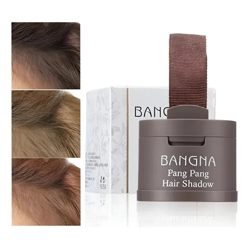 Maquiagem Capilar Calvicie Hair Sombra Corre 02 Castanho Cla