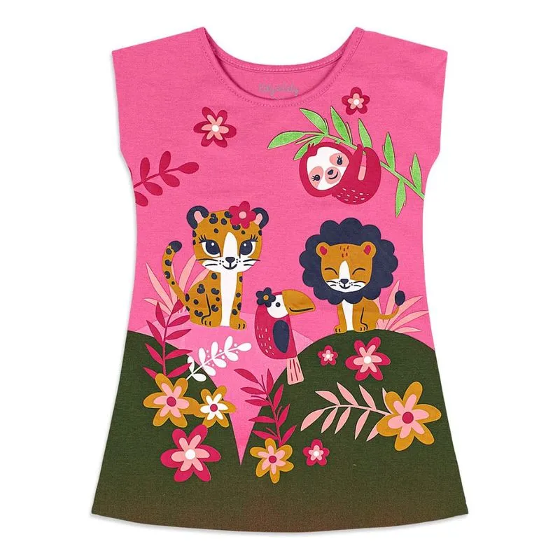 Vestido Kely kety Bebê Menina Verão Estampado PB/GB - 50122-BLOSSOM-PB