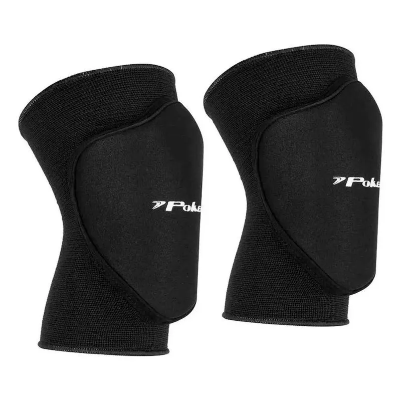 Joelheira Pro Indoor Poker Futsal Goleiro Vôlei Handeb Preto
