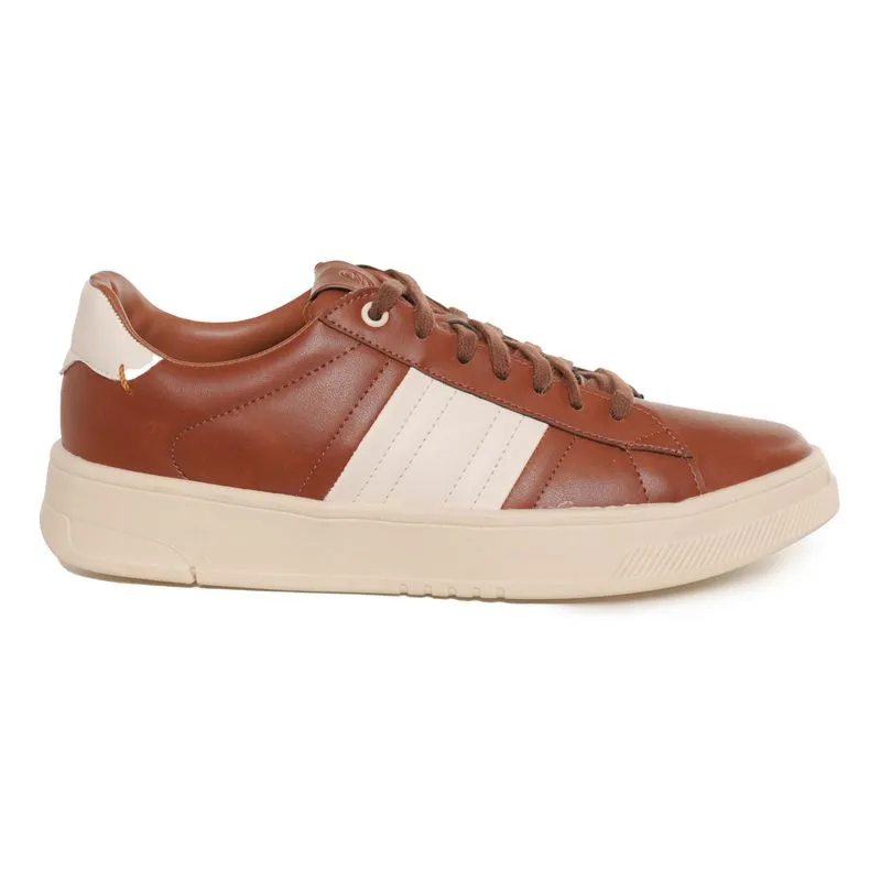 Sapatênis Constantino Couro Masculino Caramelo CARAMELO - 40