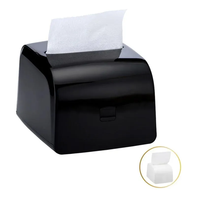2x Dispenser Porta Guardanapos Interfolhado De Mesa