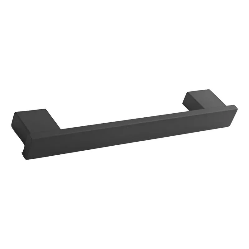 Toalheiro Rosto Inox Preto Fosco - 2fx - Preto