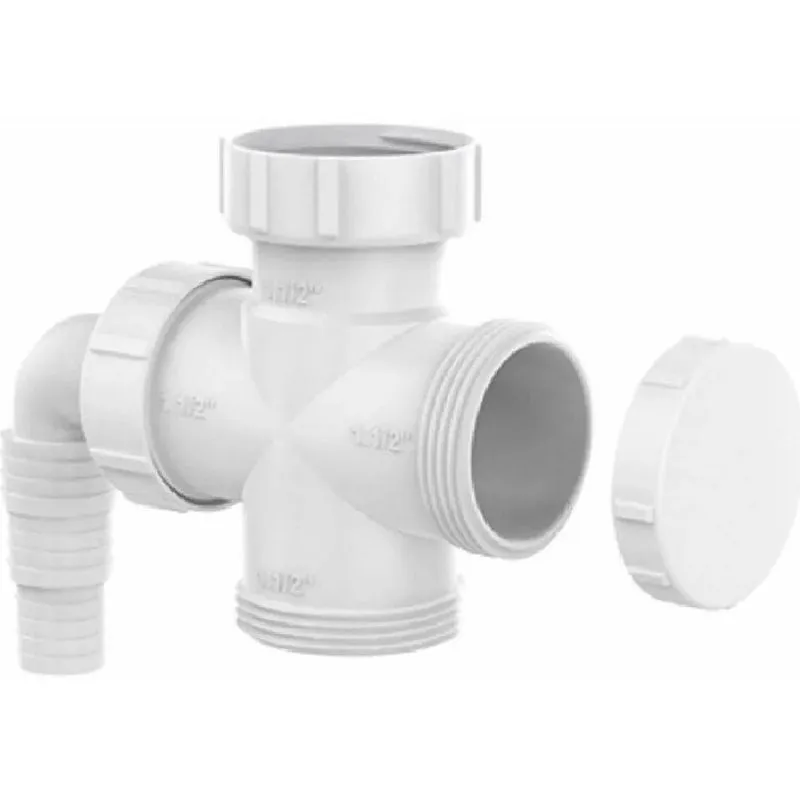 5x Conexão Adaptador Máquina Lavar Roupa Louça Tanque Cruzet