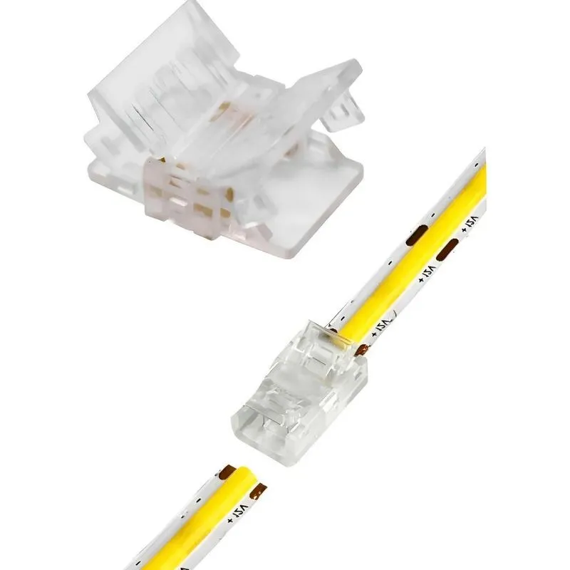 Kit Com 10 Emendas Para Fita De Led 10mm 12v/24v/127v - Bran