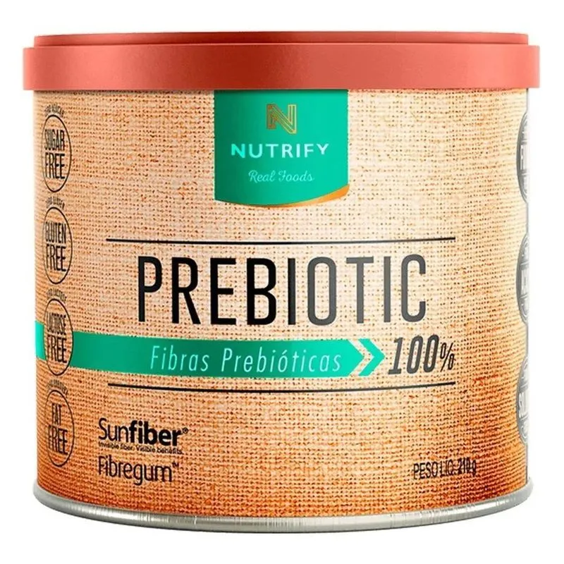 10x Prebiotic Fibras Prebióticas Nutrify Sunfiber Fibregum