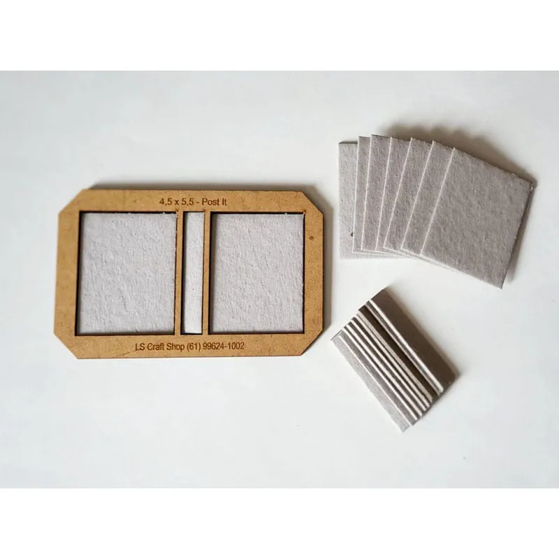 Kit Post It Gabarito + Conjuntos Tipo Holler -24 Kits