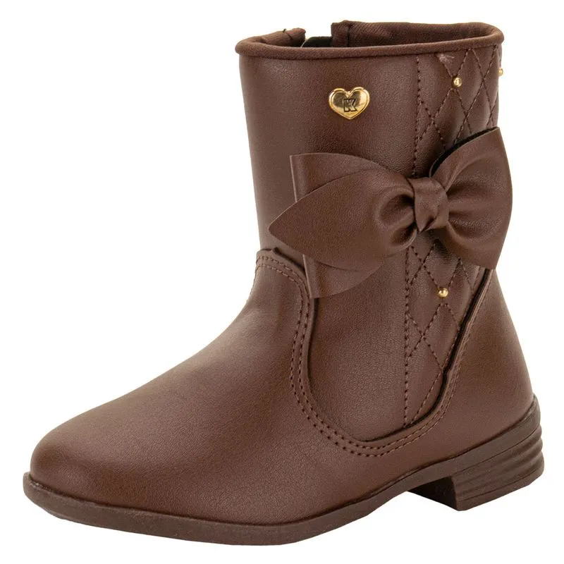 Bota Infantil Feminina Kidy 0360022 CARAMELO 23