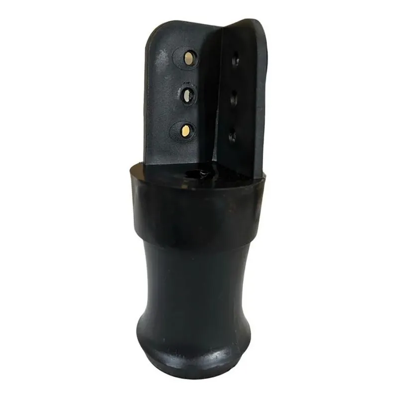 Pé Reforçado Para Guarda Roupa Altura 9,5 Cm - Kit Preto