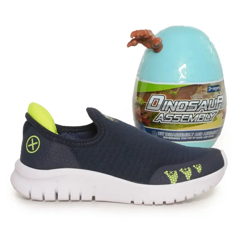 Tênis Infantil Kidy + DINO Marinho 30