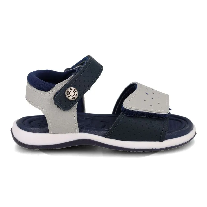 Papete Kidy Casual Velcro Cinza Infantil 17