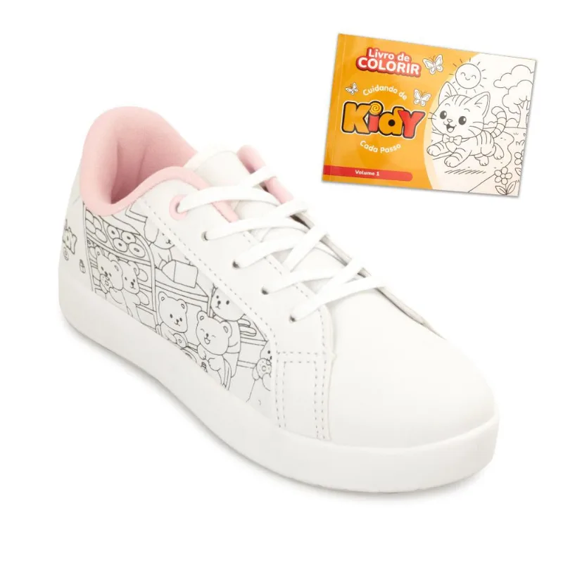 Tênis Kidy Goods Infantil B KD25-18411 34 / Branco