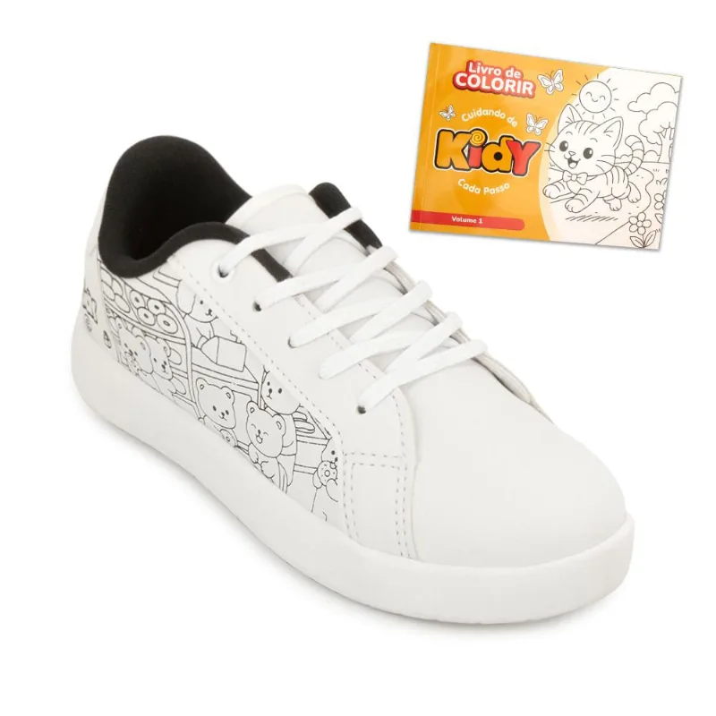 Tênis Kidy Goods Infantil BP KD25-18411 29 / Branco/Preto