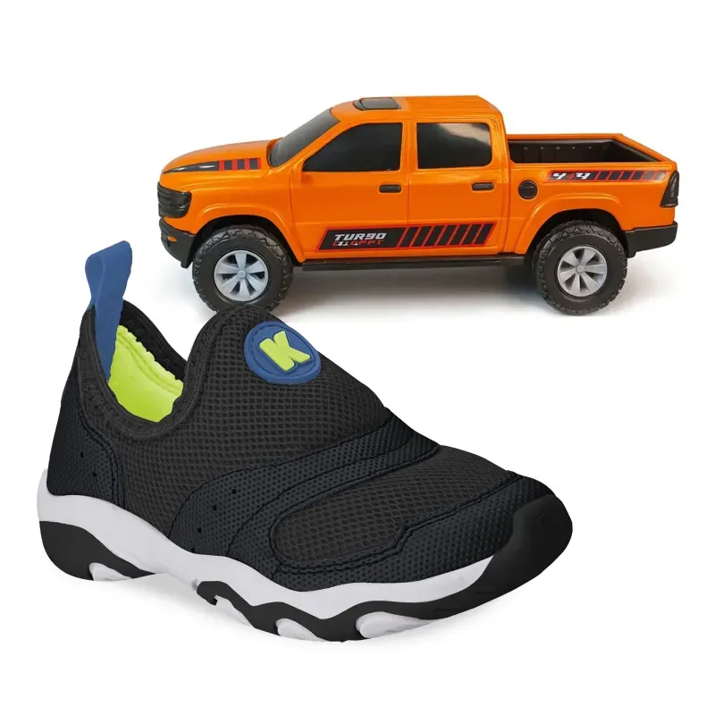 Tênis Casual Kidy Preto Infantil 28