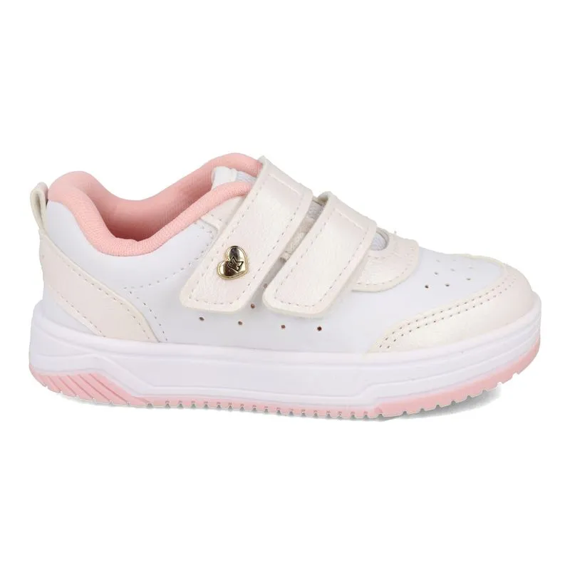Tênis Kidy Infantil Branco Velcro 27