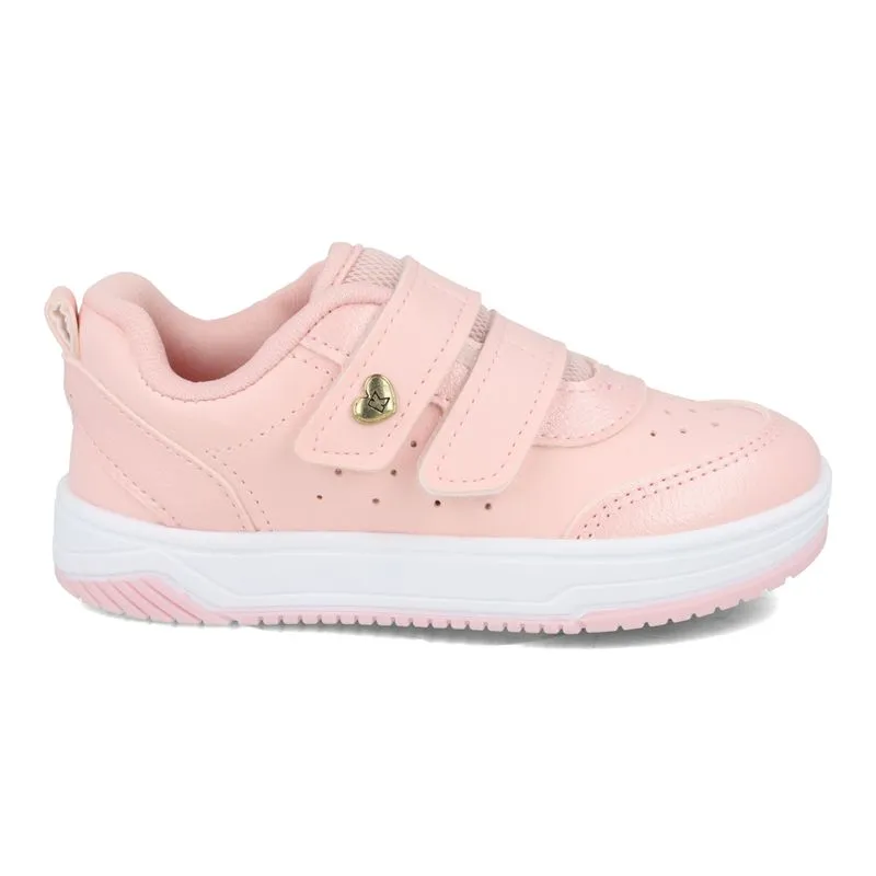 Tênis Kidy Casual Infantil Menina Nude 27