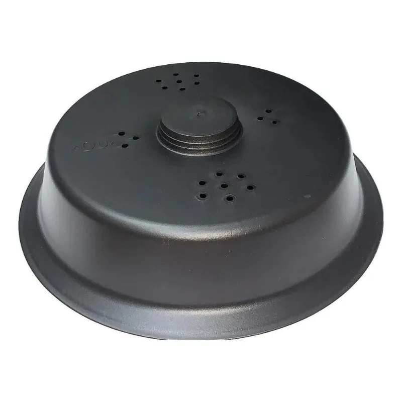 Tampa Para Microondas Electrolux Preta 26cm
