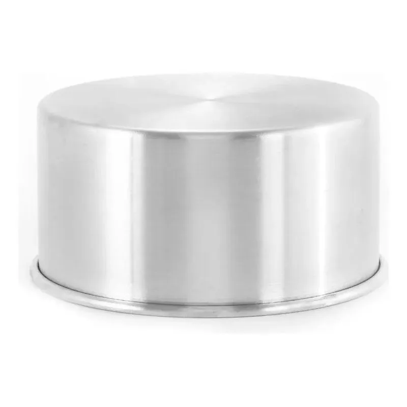 10x Forma Assadeira Bolo Redonda Alta 20 X 10 Cm Alumínio -