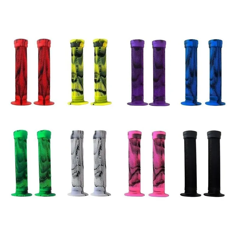Manopla Punho Luva Gios Gi-075h Bmx Free Branco Rajado
