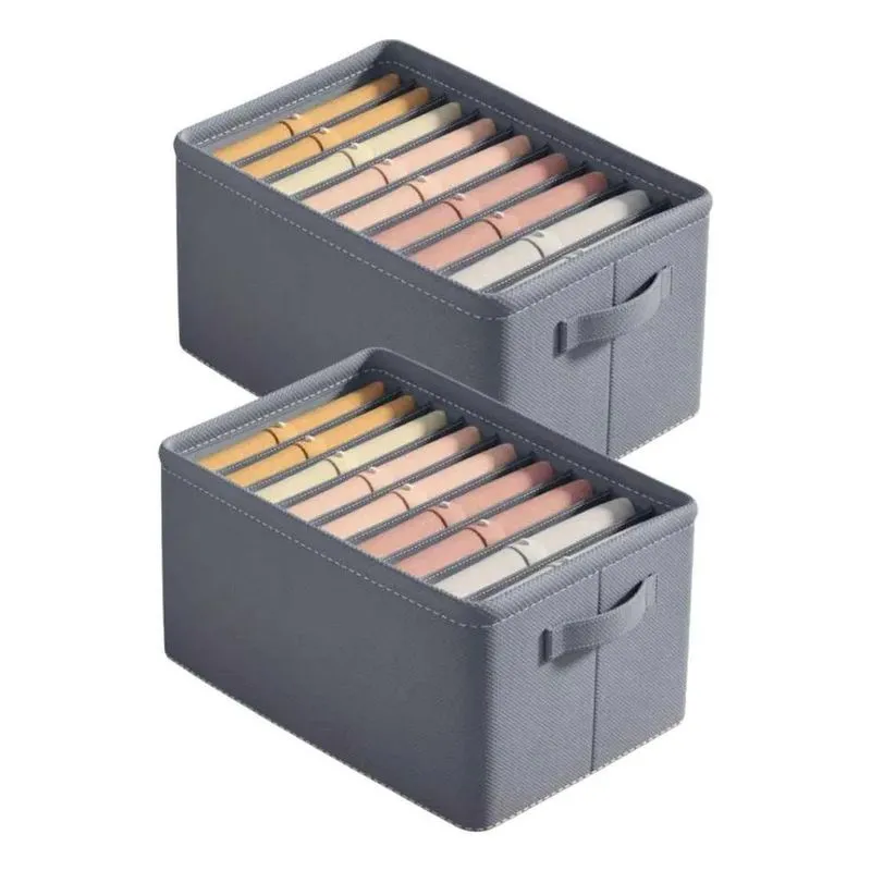 2x Kit 2 Organizador Para Armazenar Roupas Armario Gaveta Rí