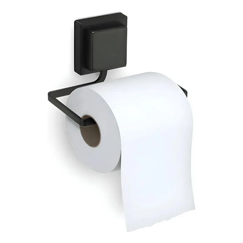 Suporte Porta Papel Higiénico Papeleira Parede Fixação Sem F