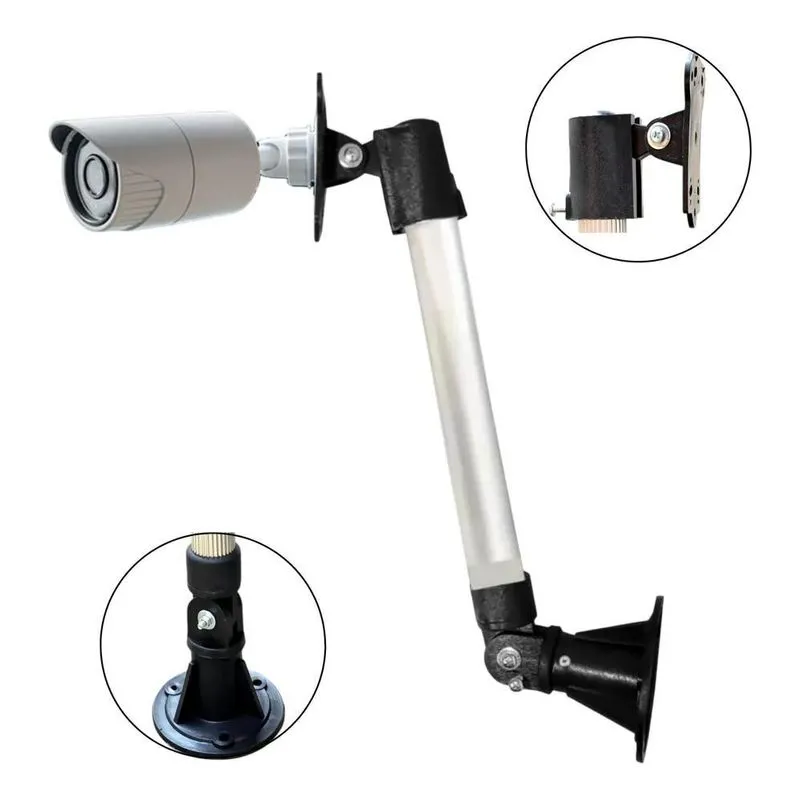 2x Suporte Para Câmera De Segurança Cftv Infra Sensor Iva 40