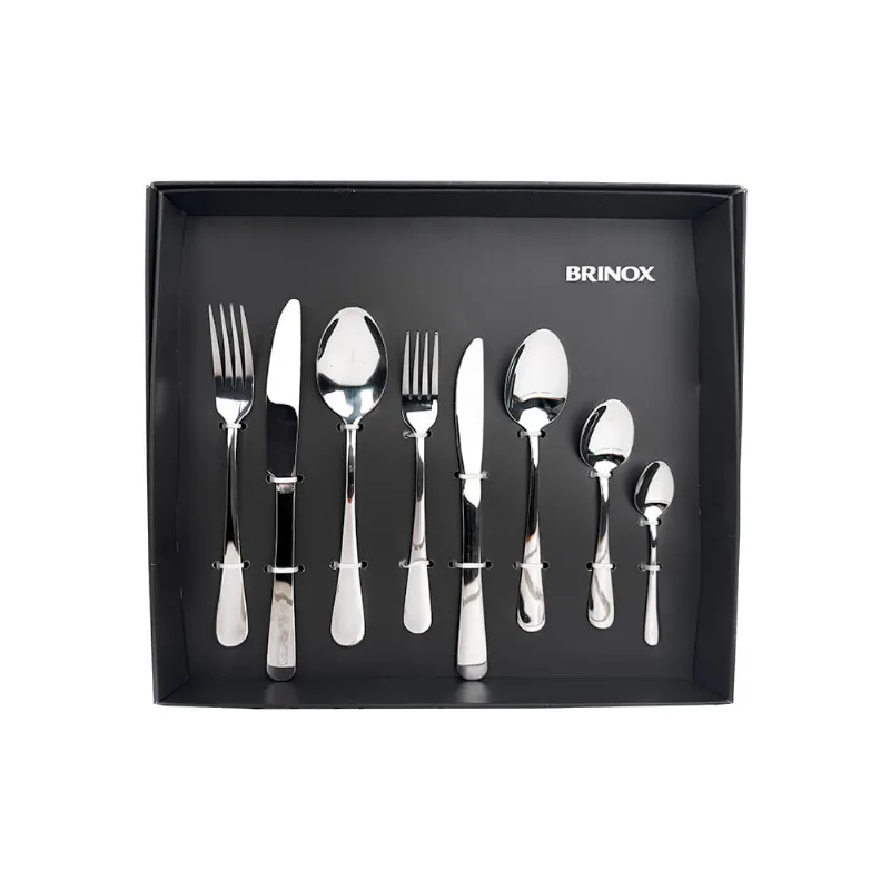 Faqueiro Brinox New Gourmet 48 Peças Aço Inoxidável Aço Inoxidável