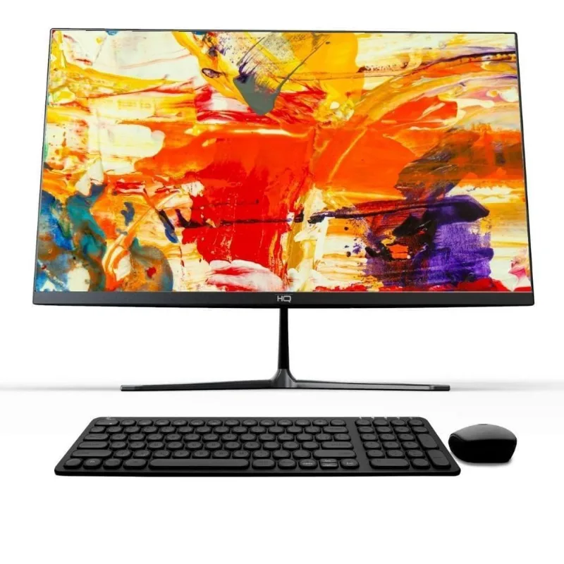 Computador All in One 21.5, Intel Core i5, 8GB memória, ssd 512GB, Wifi, Bluetooth, Windows 10, Preto - 3green Black A3BU-0101