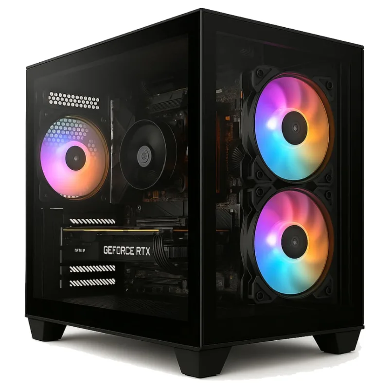 PC Gamer Skill Aquarium Intel Core I5 12400F 16GB Geforce Gtx 1660 Ti 6GB SSD 1TB M.2 Preto SKA041