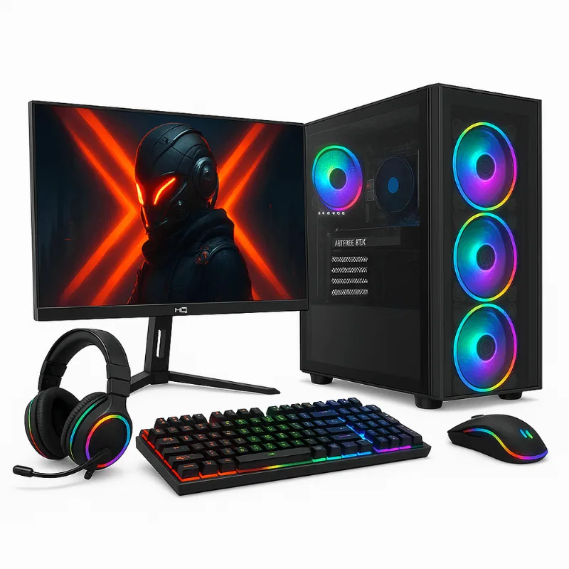 PC Gamer Completo Skill New G, AMD Ryzen 7 8700G, 16GB DDR5 5600 Mhz, Radeon RX 6600 8GB, SSD M2 1TB, Monitor 24" 180HZ -SKN062 Bivolt
