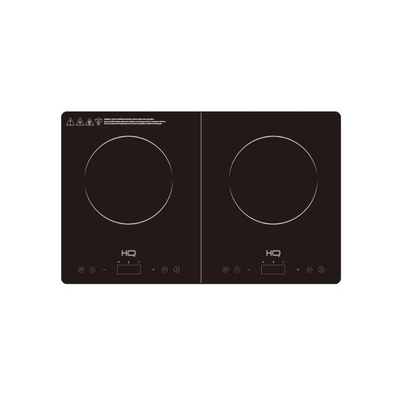 Cooktop de Indução HQ 2 Bocas Portátil 2000W Preto HQ-IDS3502 127V