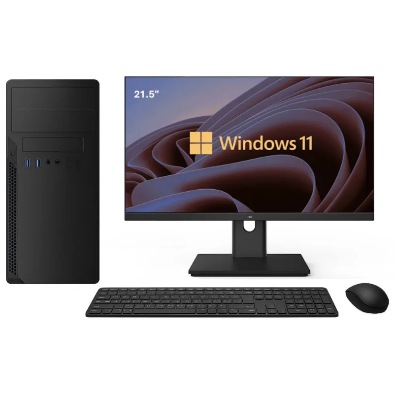Computador 3Green Intel I7 9700F 16GB Ddr4 SSD 256GB Geforce 2GB Wifi Monitor 215" Windows 11 Original NW3G-060 Bivolt