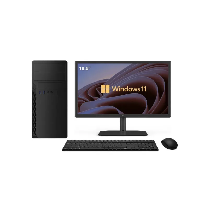 Computador 3Green Intel I5 11400F 8GB Ddr4 SSD 512GB Geforce 2GB Wifi Monitor 195" Windows 11 Original NW3G-040 Bivolt