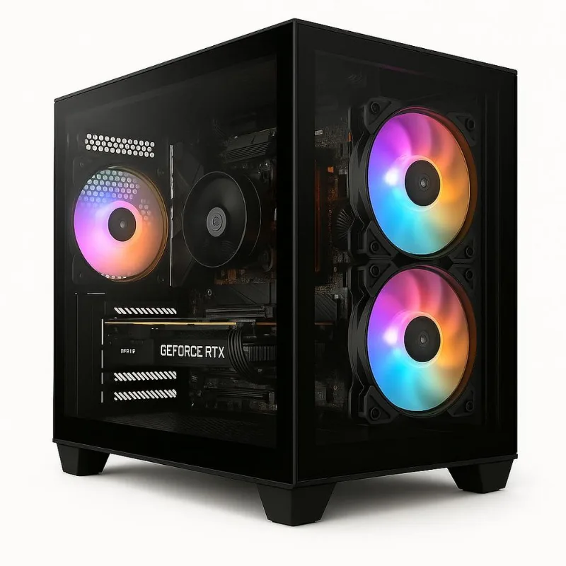 Pc Gamer Skill Apex, Amd Ryzen 5 5500, Geforce Rtx 5060 8gb, 16gb Ddr4, Ssd 1tb M.2, Preto Sap202