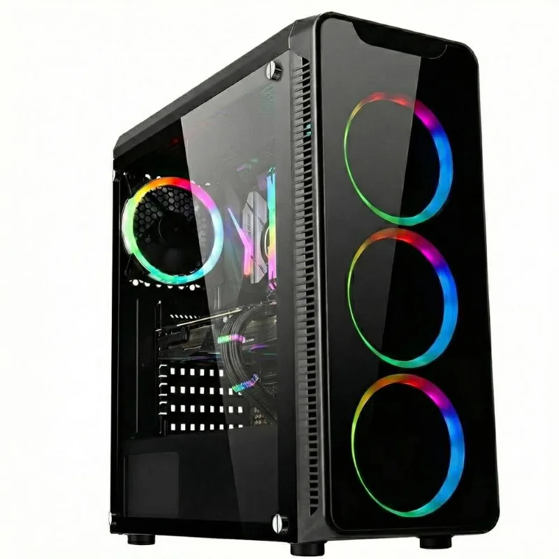 PC Gamer Completo 3green Levelup, AMD Ryzen 5, Gráficos Radeon RX Vega 11, 16GB DDR4, SSD 512GB