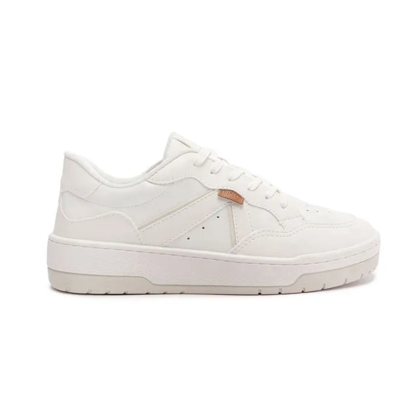 Tênis recortes kei branco C 30603 0002 0001 anacapri