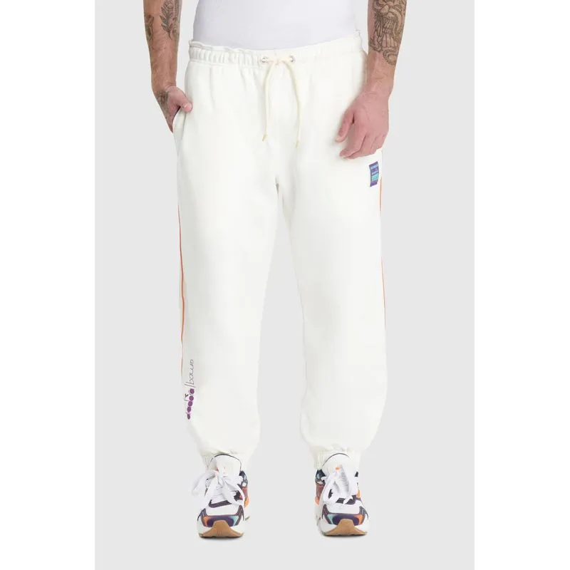 Calça Unissex Baw X Diadora Track Off White P