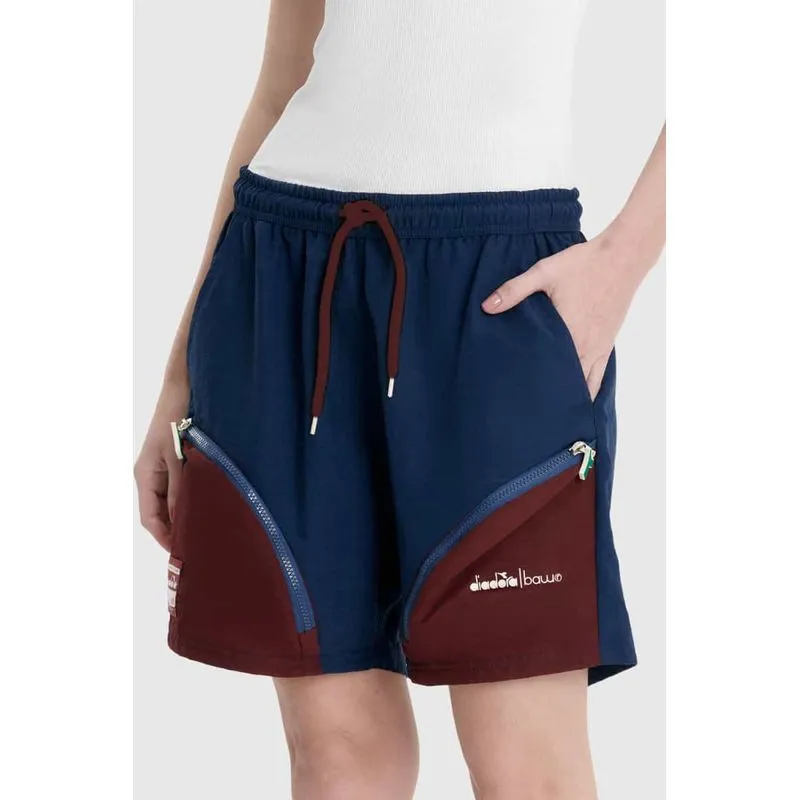 Shorts Essencial Masculino Baw X Diadora Marinho M