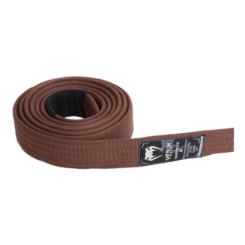 Faixa De Jiu-jitsu Venum 6 Costuras Para Marrom A4