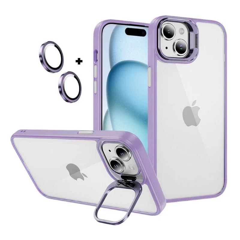 Capa Para Iphone 15 - Gravity Lilás - Gshield - Gshield