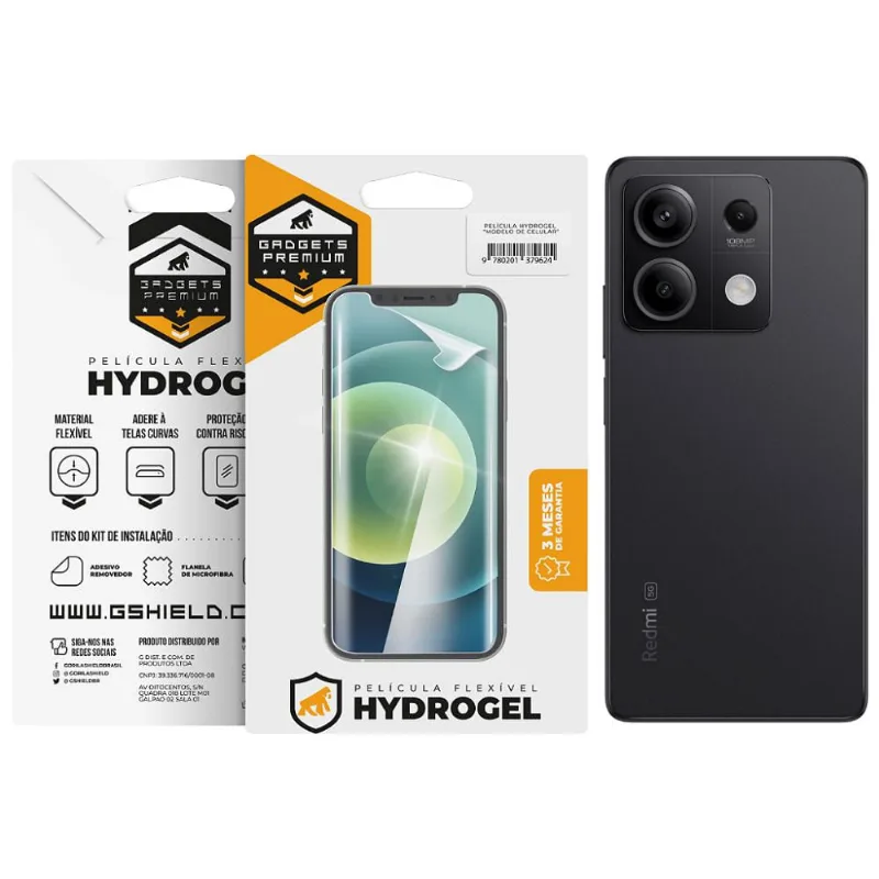 Película para Redmi Note 13 5G - Traseira Hydrogel HD - Gshield