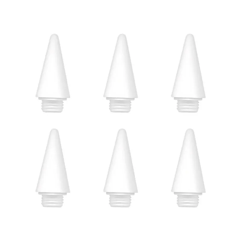 Ponteiras Para Apple Pencil Pro Gshield 3 Tamanhos M1 M2 M3 Branco