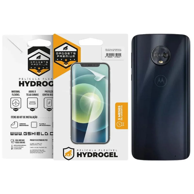 Película para Motorola Moto G6 Plus - Traseira Hydrogel HD - Gshield