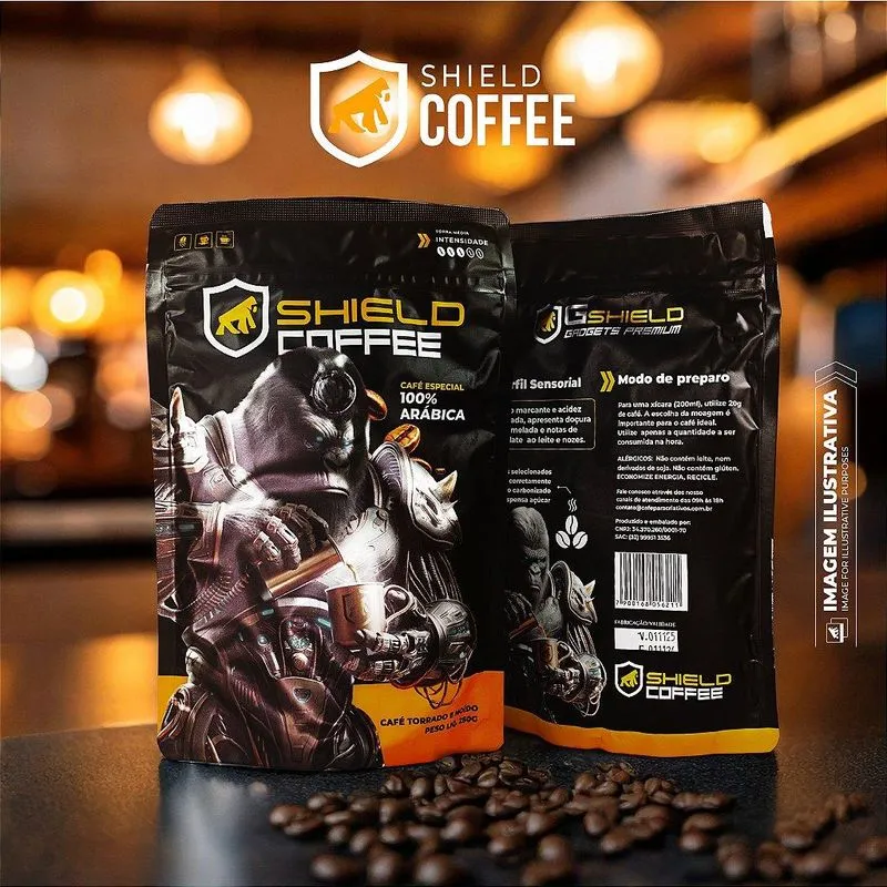 Café Moído Personalizado 250g - Gshield